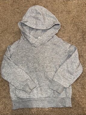 H&M Light Heather Gray Hooded Sweatshirt